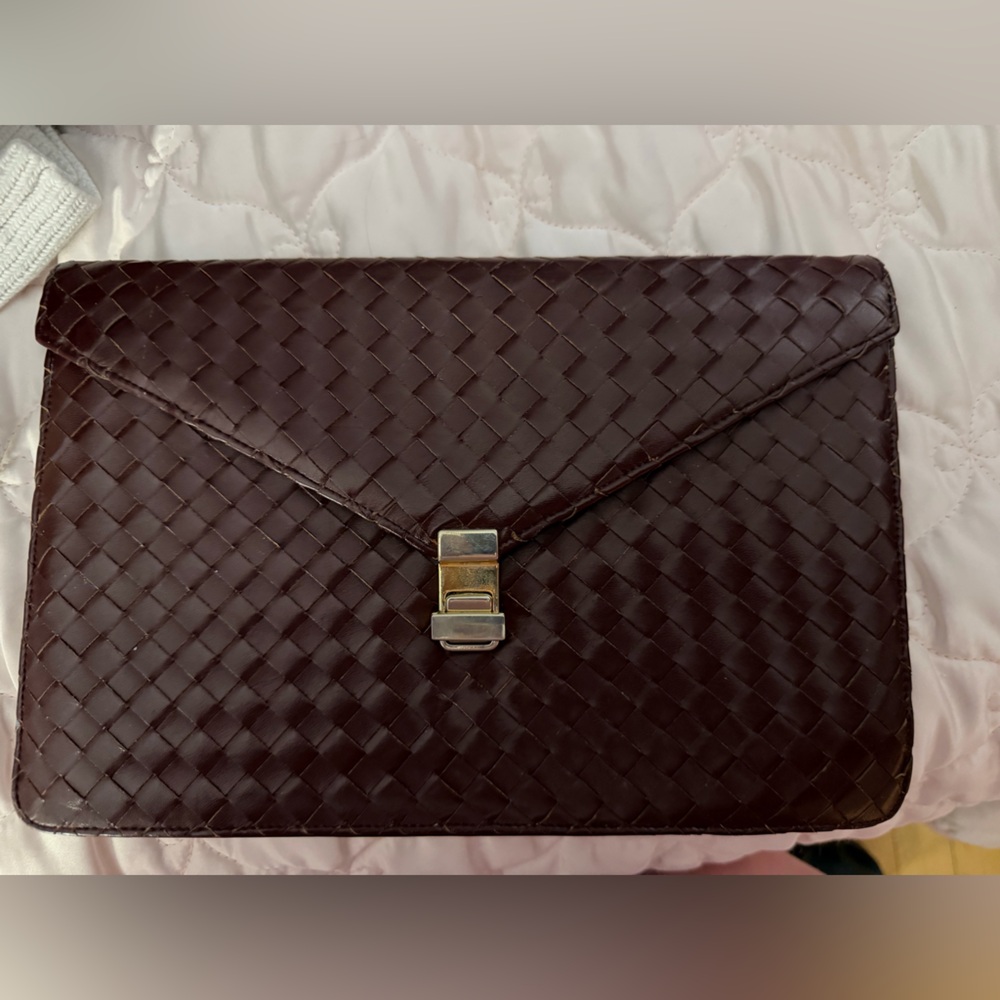 Robert Bestien Vinatge Woven Clutch/Shoulder bag